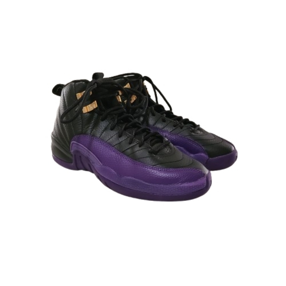 Air Jordan 12 Retro GS Field Purple Athletic Shoes Youth Sneakers Size 3.5 Youth